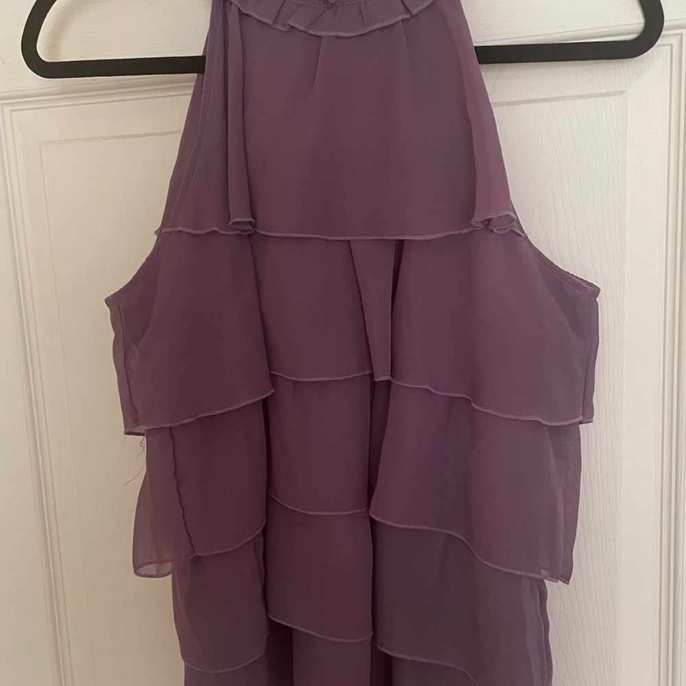 Chic Sleeveless Ruffled Top